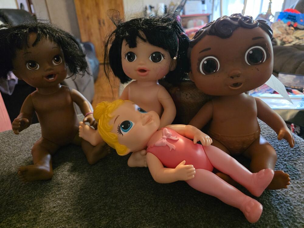 Hasbro Baby Alive Doll Lot - 4 Playful Toddler & Baby Dolls